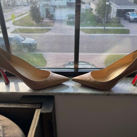 Christian Louboutin 85mm Blush Pumps - Picture 5 of 10